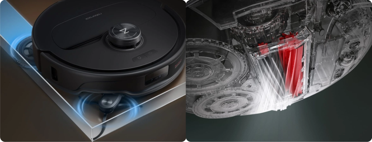 برس دوگانه DuoRoller ربات Roborock Qrevo Master